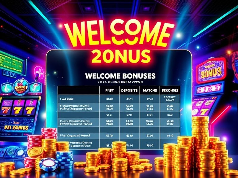 Discover the latest casino bonus online offers, promotions, and strategies to maximize your gaming experience. Find no-deposit bonuses, welcome packages, and expert guides for 2024.